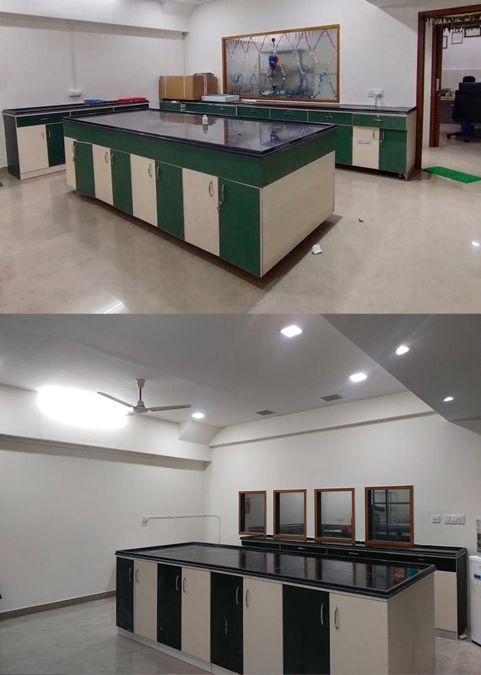 Jalahalli Lab Area Interiors