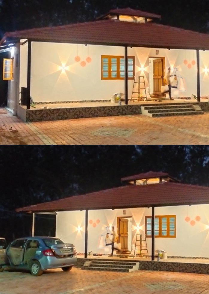 Kenchanpura Solur Farmhouse Construction